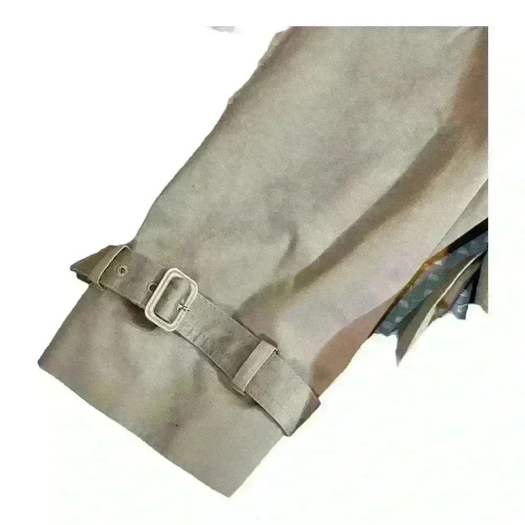 Vintage Oleg Cassini  Tan All Weather overcoat  Men’s Size 48 R - Picture 9 of 14